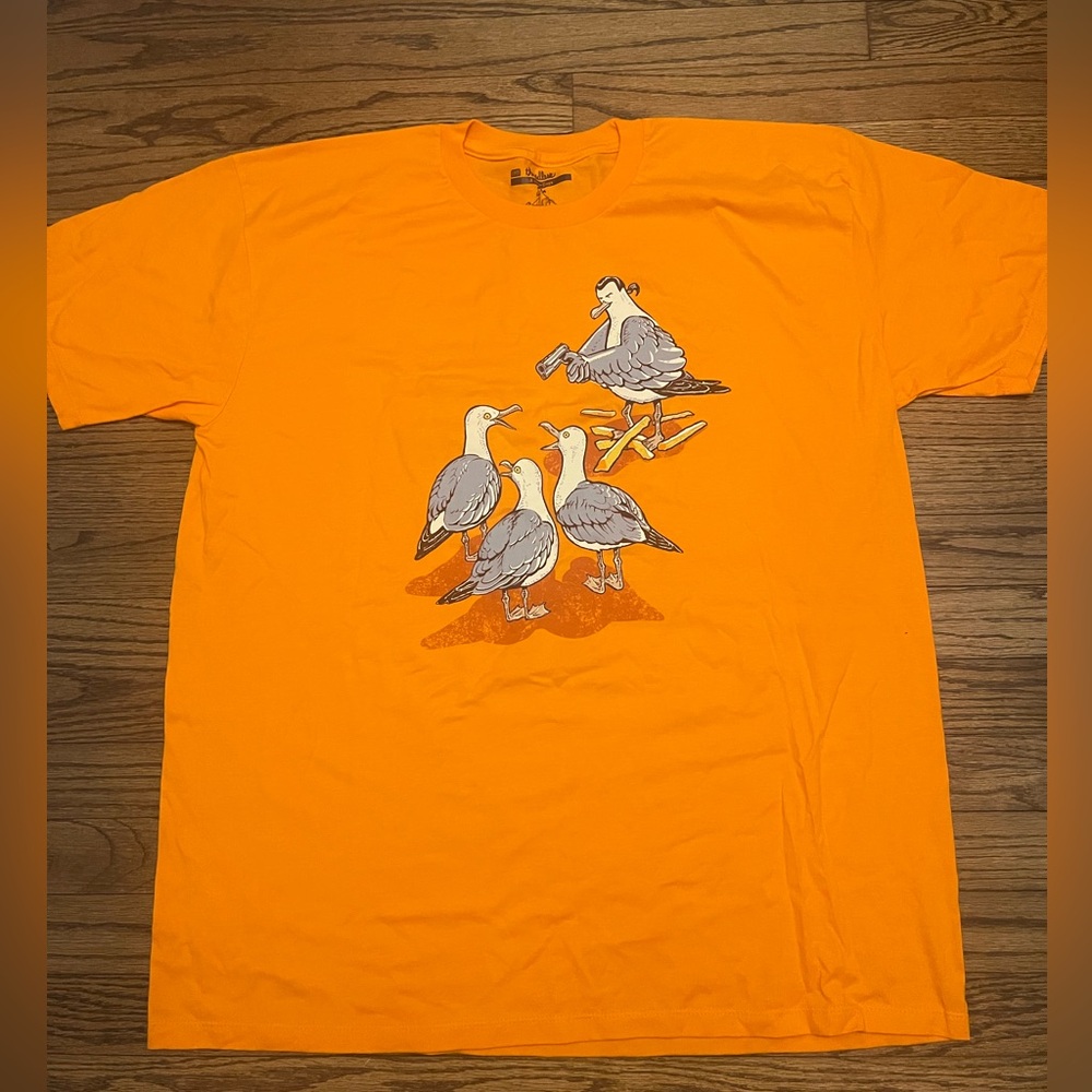 Threadless Vintage Men’s Size X-L Steven Seagull T-shirt in mint shape